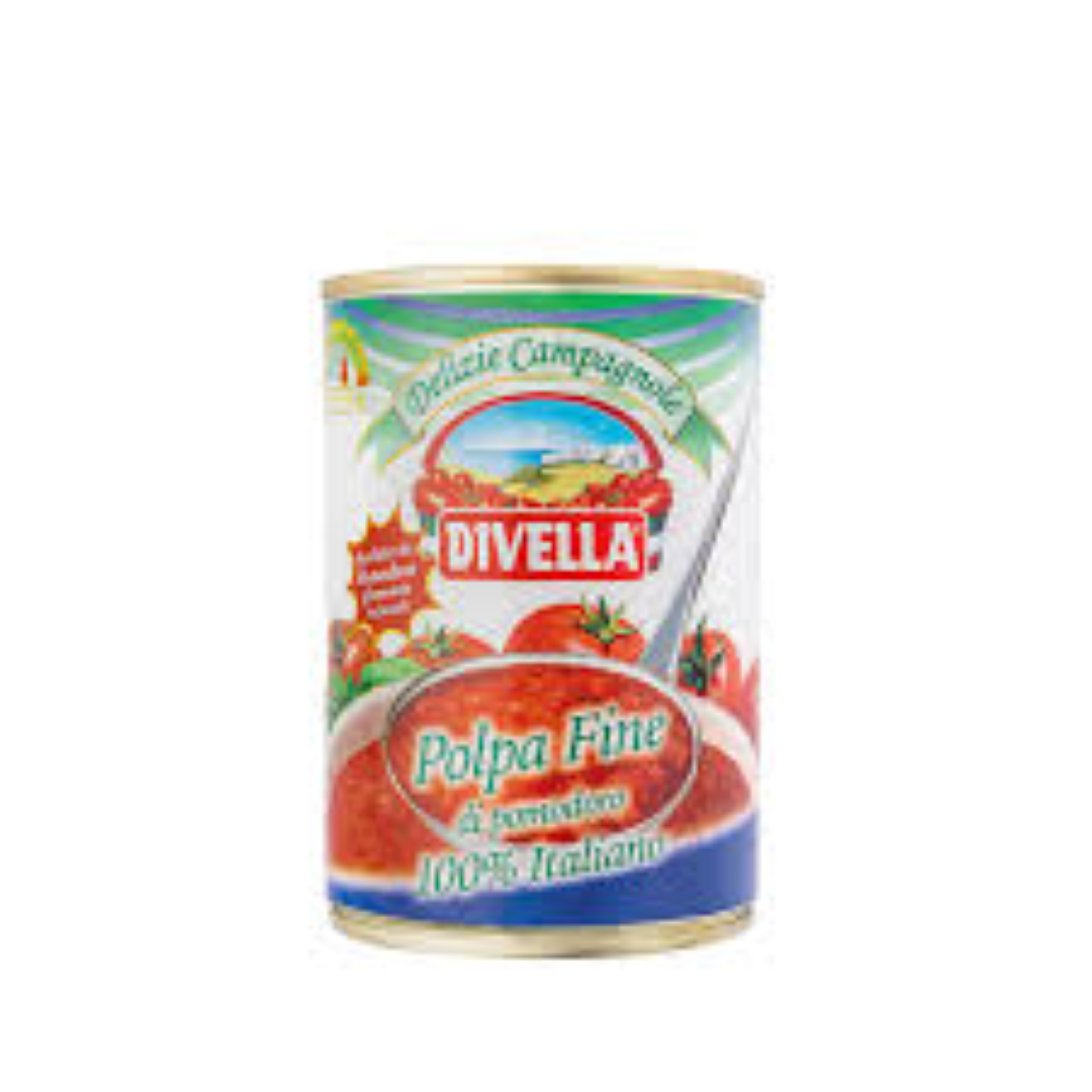 DIVELLA TOMATO PUREE IN BRICK 500ML